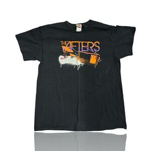 Vintage The Afters Band T-Shirt Black Unisex L Graphic Print